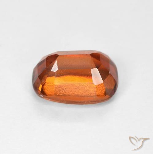 granada hessonita âmbar laranja Natural 2.05ct, Almofada, VVS-VS