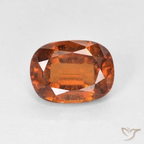 1.92ct Natural Laranja Médio granada hessonita, Almofada, VS-SI