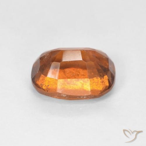 granada hessonita Laranja Médio Natural 1.92ct, Almofada, VS-SI