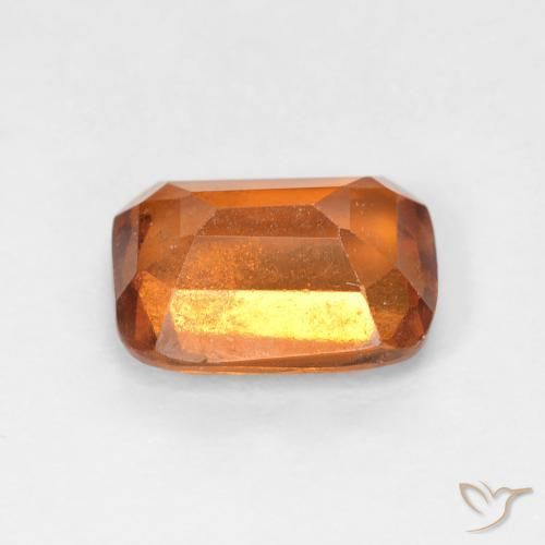 granada hessonita Laranja Médio Natural 2.01ct, Almofada, VS-SI