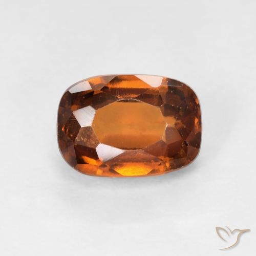 1.45ct Natural Laranja Médio granada hessonita, Almofada, VS-SI