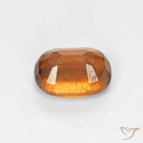 granada hessonita Laranja Profundo Natural 1.14ct, oval, VS-SI