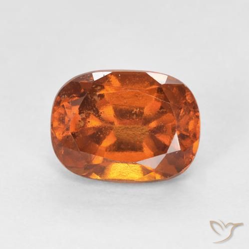 granada hessonita Medium Dark-Orange Natural 2.00ct, oval, VS-SI