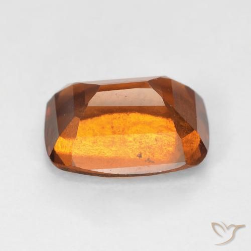 granada hessonita âmbar laranja Natural 2.68ct, Almofada, VS