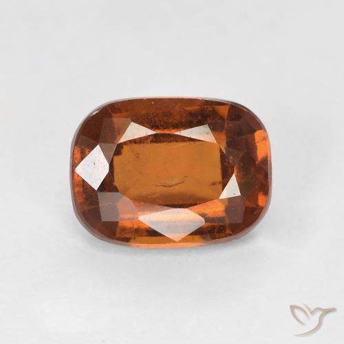 1.78ct Natural Laranja Médio granada hessonita, Almofada, VS-SI