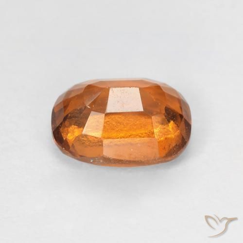 granada hessonita Laranja Médio Natural 1.81ct, Almofada, VS