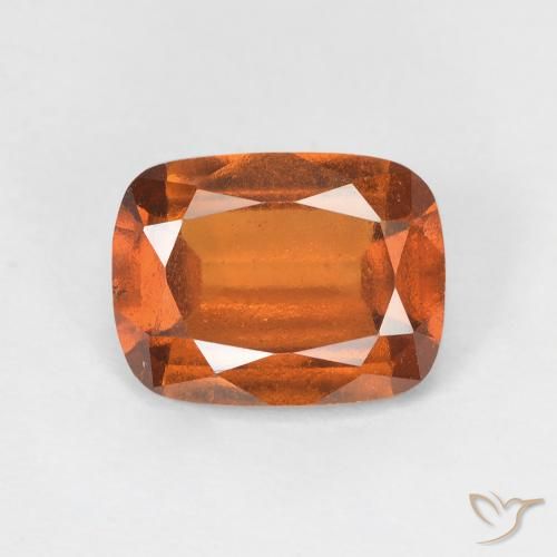 2.52ct Natural Laranja Médio granada hessonita, Almofada, VS