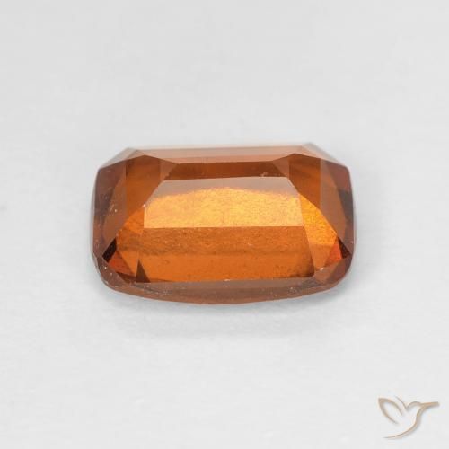 granada hessonita Laranja Médio Natural 2.52ct, Almofada, VS