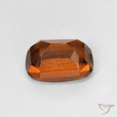 granada hessonita Laranja escuro Natural 1.90ct, Almofada, VS