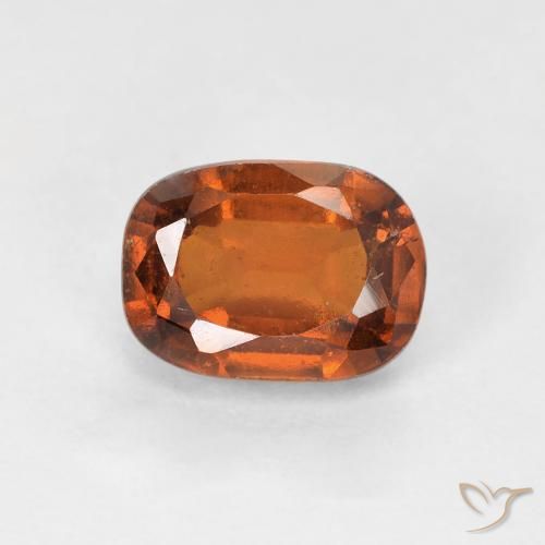 granada hessonita Medium Dark-Orange Natural 1.33ct, oval, VS