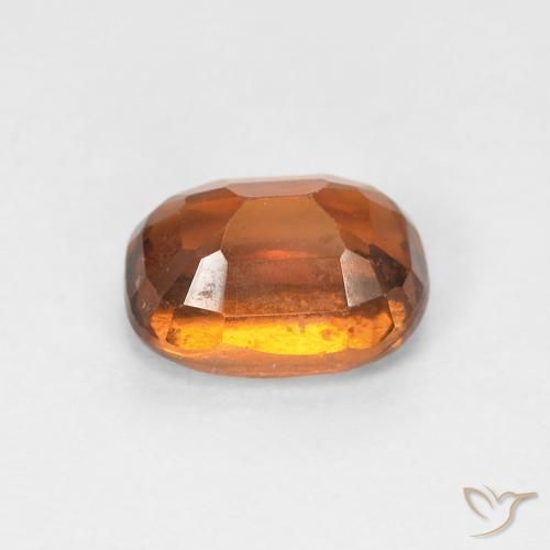 granada hessonita Medium Dark-Orange Natural 1.33ct, oval, VS