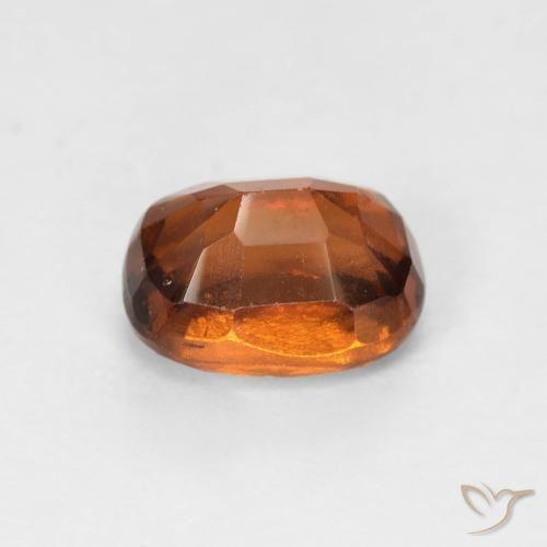 granada hessonita âmbar laranja Natural 1.43ct, Almofada, VS