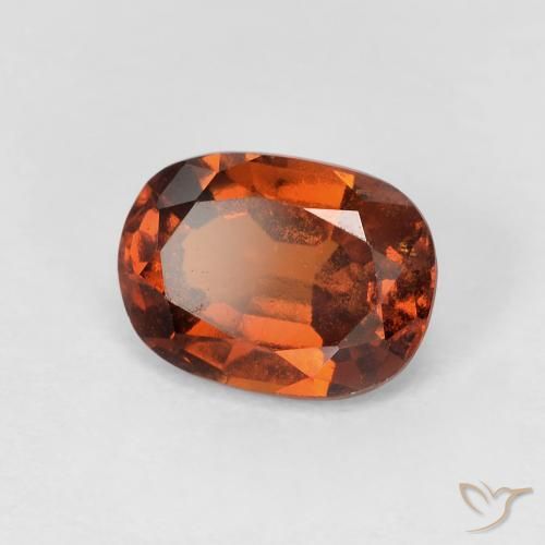 granada hessonita âmbar laranja Natural 1.70ct, oval, VS
