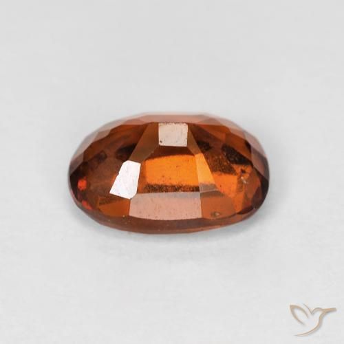 granada hessonita âmbar laranja Natural 1.70ct, oval, VS