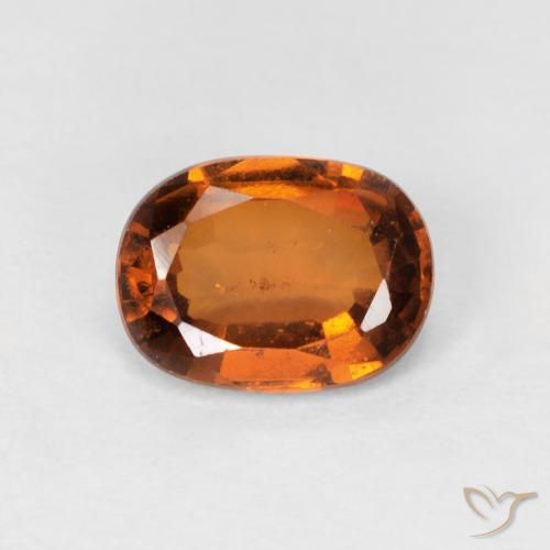 1.46ct Natural Laranja Médio granada hessonita, oval, VS-SI