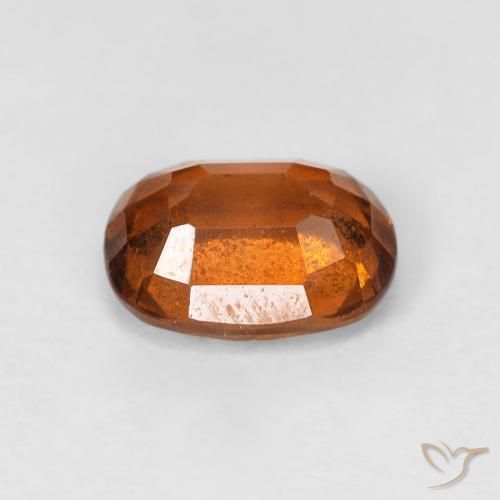 granada hessonita Laranja Médio Natural 1.86ct, Almofada, VS-SI