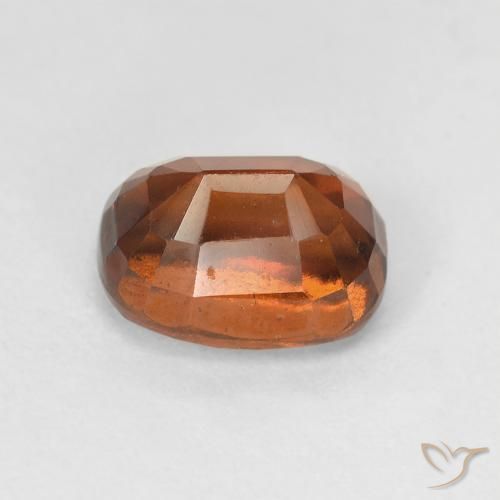 granada hessonita Laranja Médio Natural 2.32ct, Almofada, VVS-VS