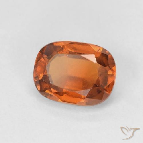 granada hessonita Medium Dark-Orange Natural 1.83ct, Almofada, VVS-VS