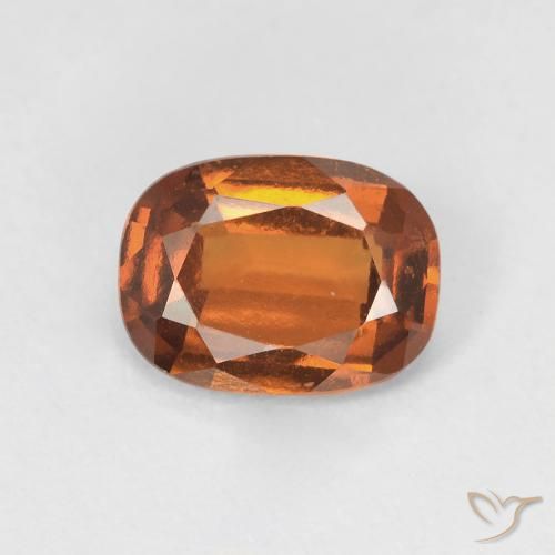 1.42ct Natural Laranja Médio granada hessonita, Almofada, VVS-VS