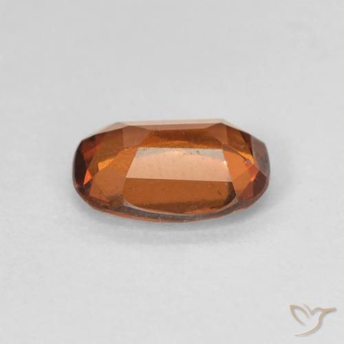 granada hessonita Laranja Médio Natural 1.42ct, Almofada, VVS-VS