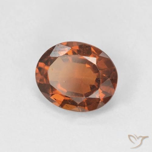 granada hessonita Laranja Médio Natural 1.42ct, oval, VVS-VS