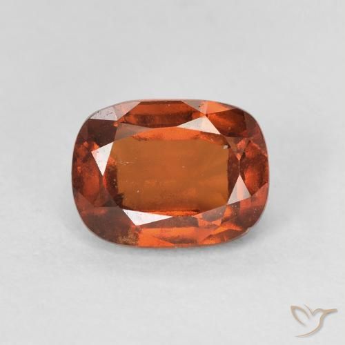 1.87ct Natural Laranja Médio granada hessonita, Almofada, VVS-VS