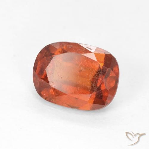 granada hessonita âmbar laranja Natural 1.94ct, Almofada, VS