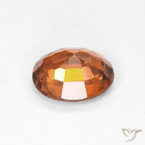 granada hessonita Laranja Profundo Natural 1.46ct, oval, VS-SI