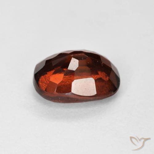 granada hessonita Vermelho escuro Natural 1.86ct, Almofada, VS