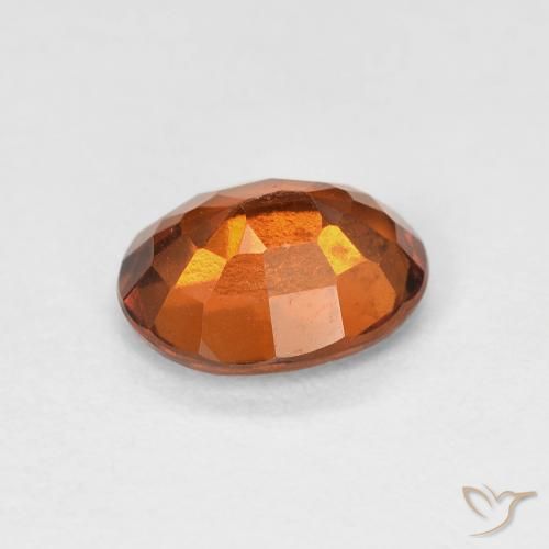 granada hessonita Laranja Profundo Natural 1.62ct, oval, VVS-VS