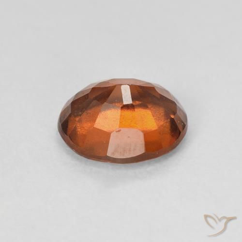 granada hessonita âmbar laranja Natural 1.51ct, oval, VVS-VS