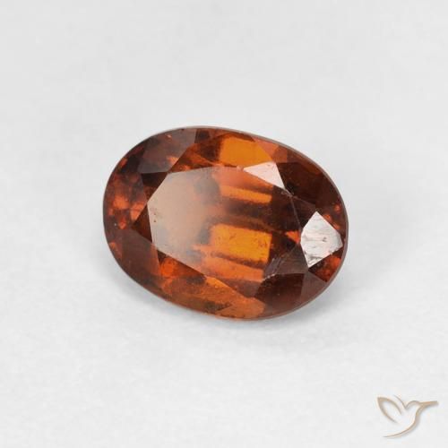 granada hessonita Laranja Médio Natural 1.53ct, oval, VVS-VS