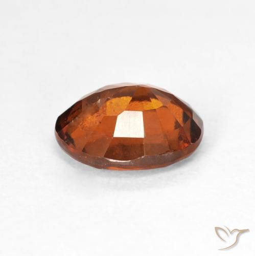 granada hessonita âmbar laranja Natural 2.32ct, oval, VS