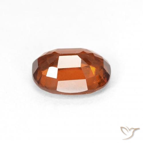 granada hessonita âmbar laranja Natural 1.69ct, oval, VS