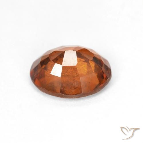granada hessonita âmbar laranja Natural 2.03ct, oval, VS