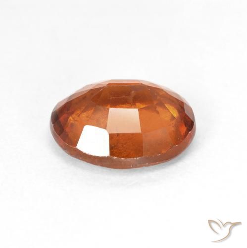 granada hessonita âmbar laranja Natural 2.39ct, oval, VS
