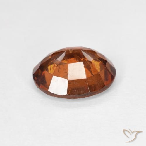 granada hessonita Laranja Profundo Natural 2.12ct, oval, VS