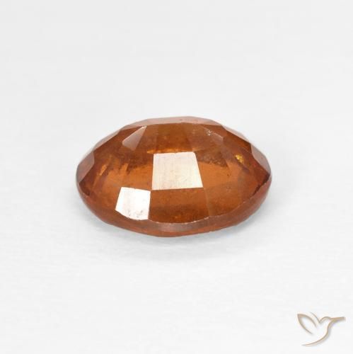 granada hessonita âmbar laranja Natural 2.12ct, oval, VS