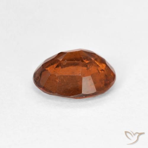 granada hessonita Laranja Profundo Natural 1.60ct, oval, VS