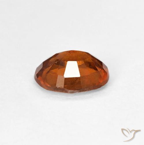granada hessonita Laranja Profundo Natural 1.06ct, oval, VS