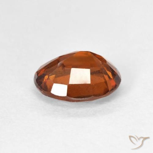 granada hessonita Laranja escuro Natural 1.74ct, oval, VS