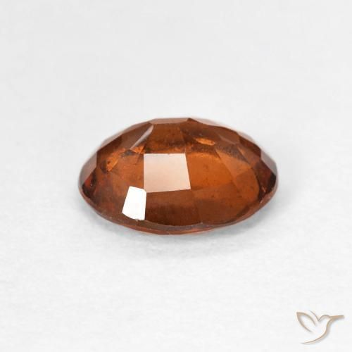 granada hessonita Laranja Profundo Natural 1.65ct, oval, VS