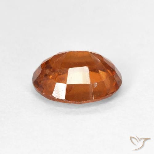 granada hessonita Laranja Profundo Natural 1.88ct, oval, VS
