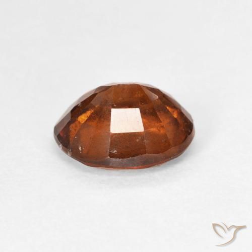 granada hessonita Laranja escuro Natural 1.71ct, oval, VS