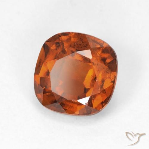 granada hessonita âmbar laranja Natural 1.79ct, Almofada, VS