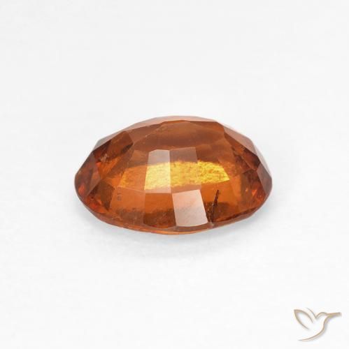 granada hessonita Laranja Médio Natural 1.41ct, oval, VS