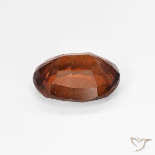 granada hessonita âmbar laranja Natural 1.45ct, oval, VS