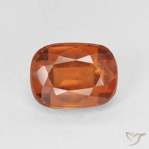 2.17ct Natural Laranja Médio granada hessonita, Almofada, VS-SI