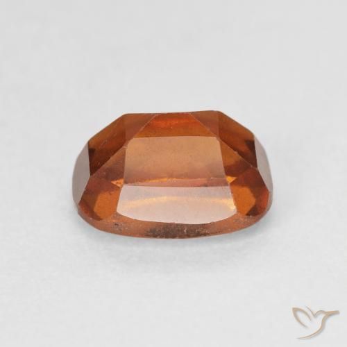 granada hessonita Laranja Médio Natural 2.17ct, Almofada, VS-SI