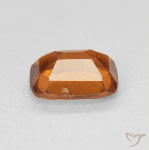 granada hessonita Laranja Profundo Natural 2.04ct, Almofada, VS-SI